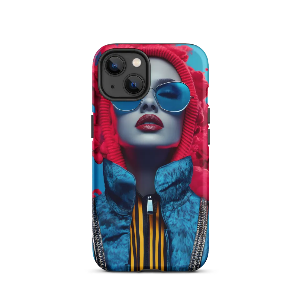 Crimson Aura | Phone Case