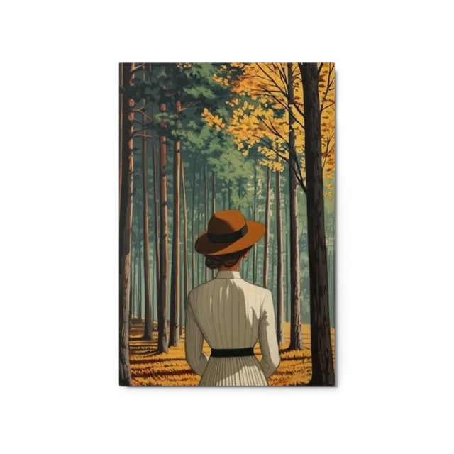 Autumn Forest Stroll | Art Print