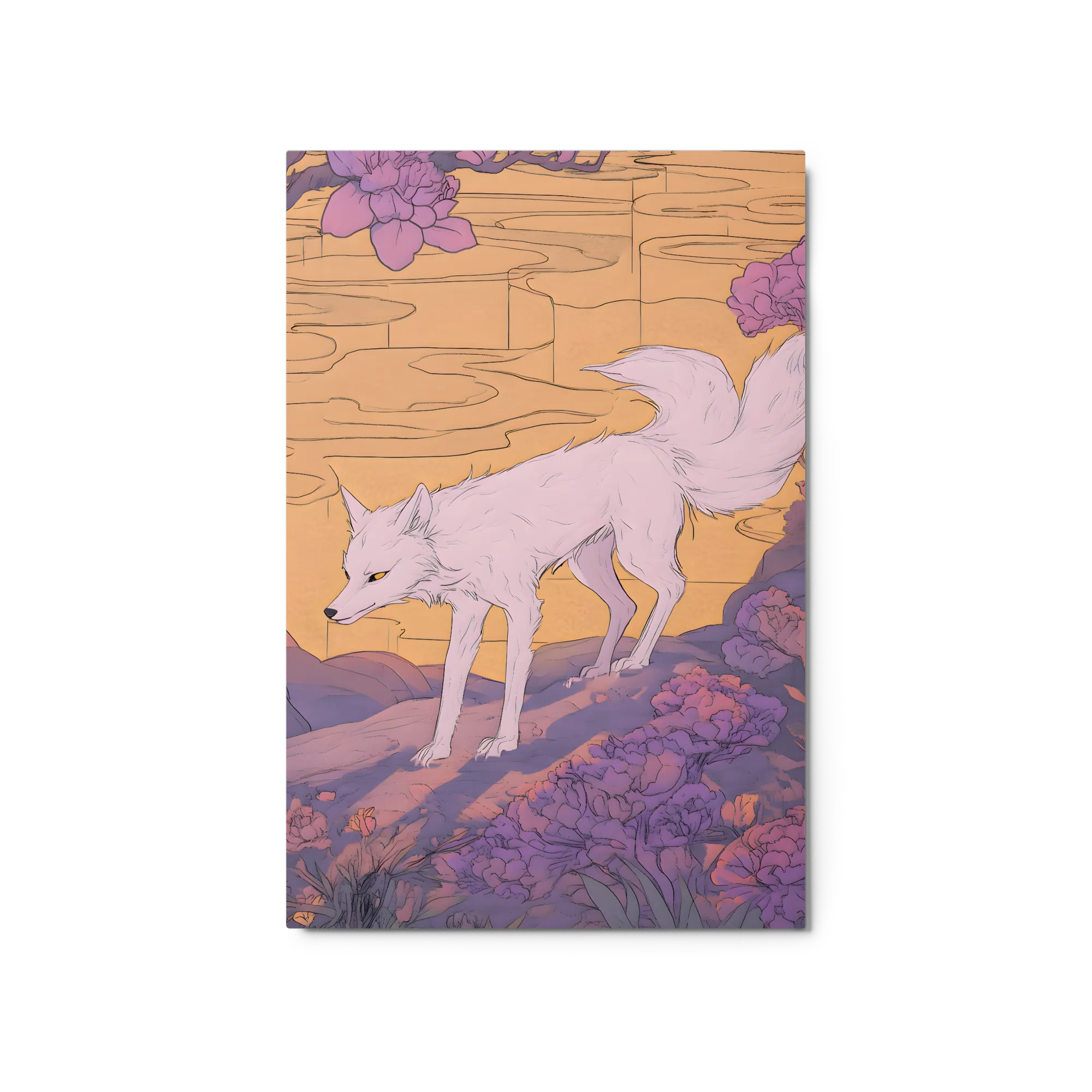 Kitsune tra le Peonie