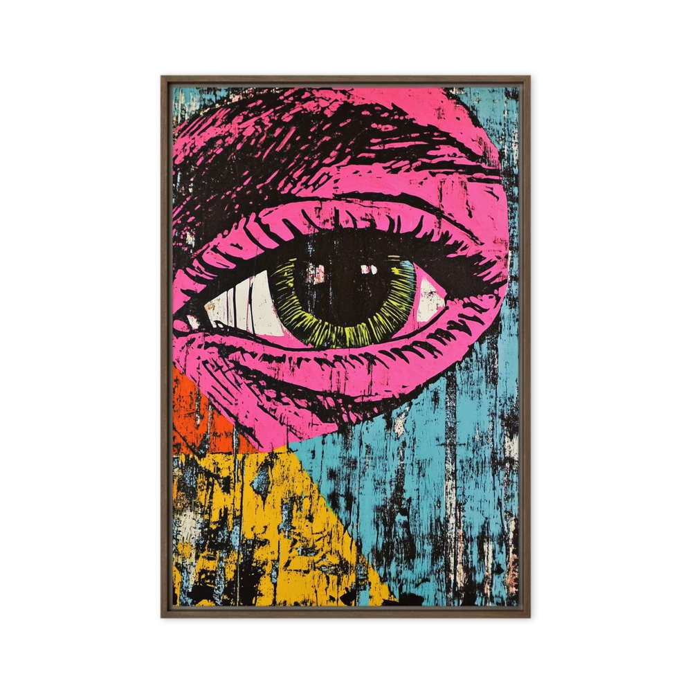 Intense Gaze, Pop Art Style | Art Print