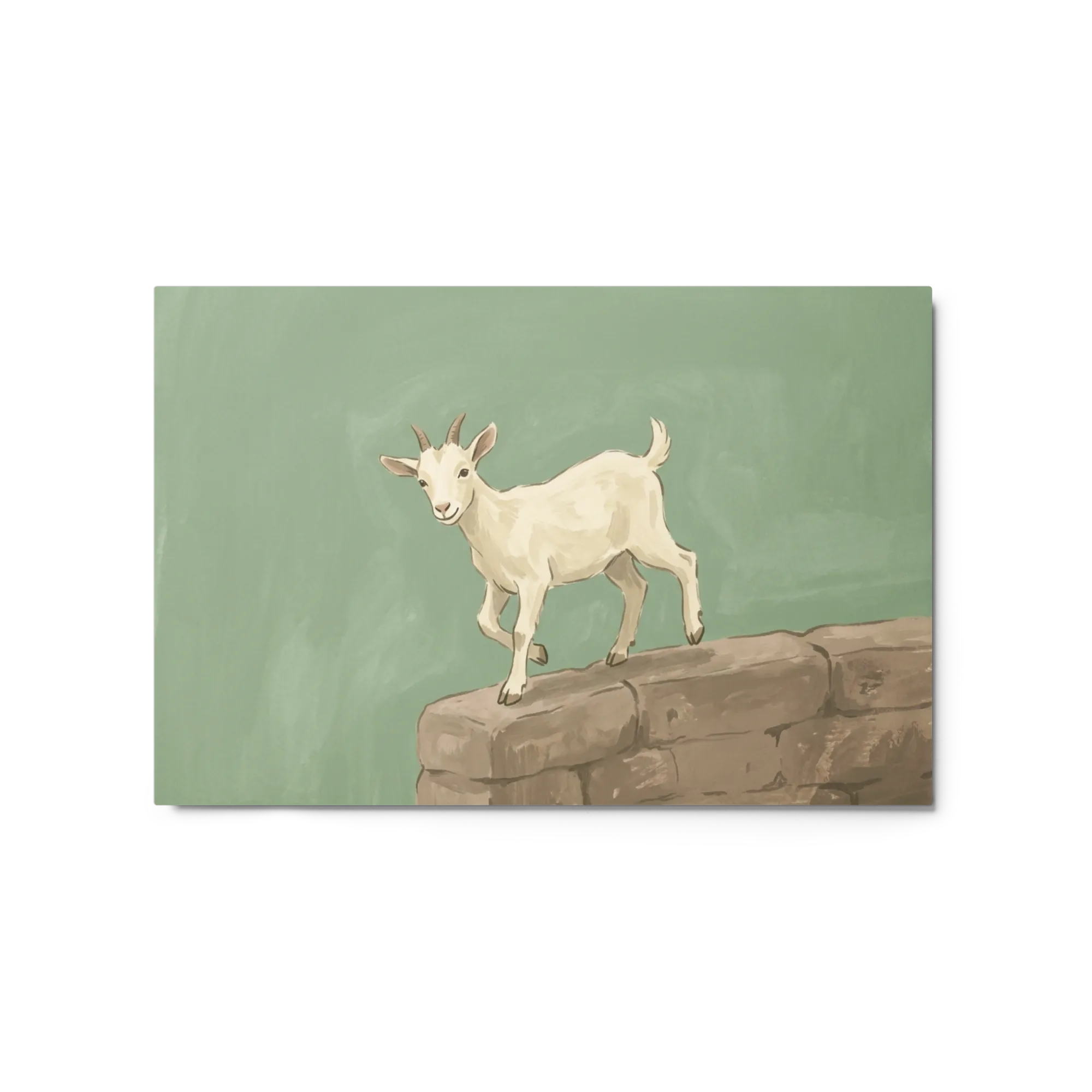 Little Goat on the Wall
