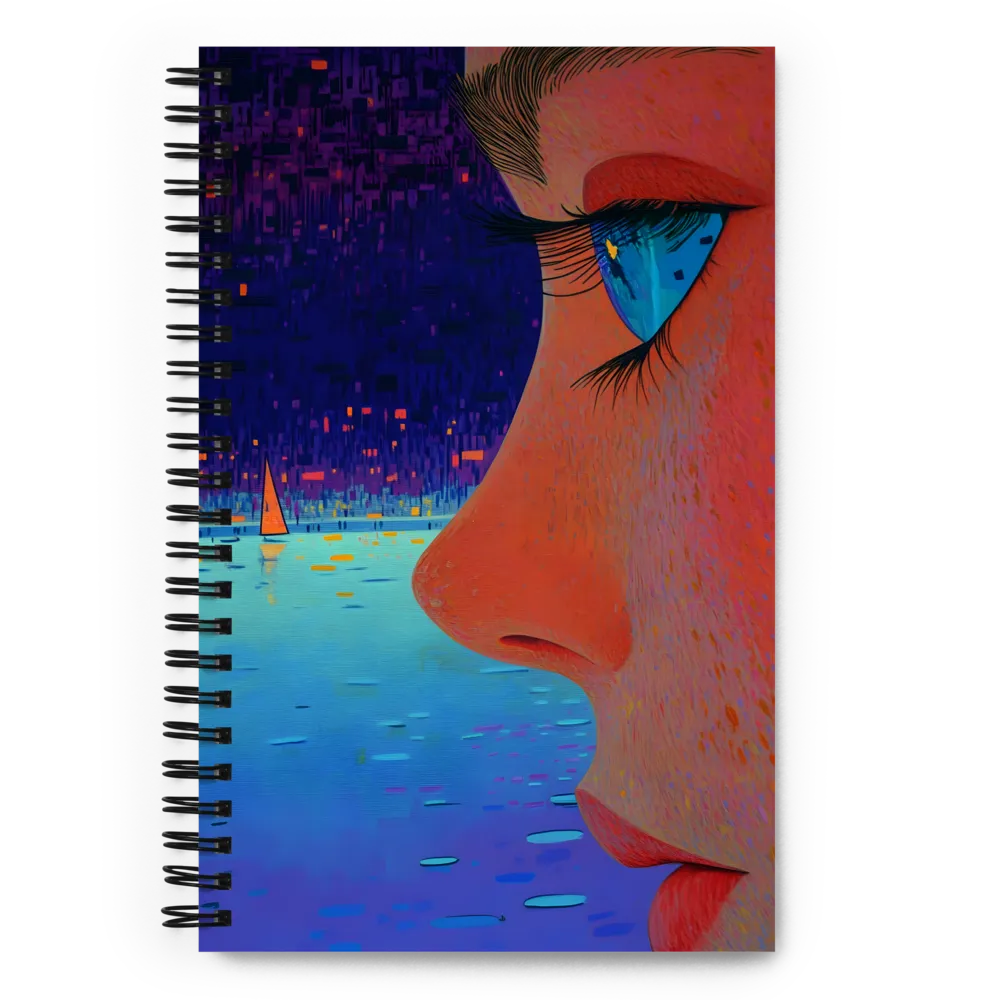 Reflective City Gaze 
 Spiral Notebook | 140 pages
