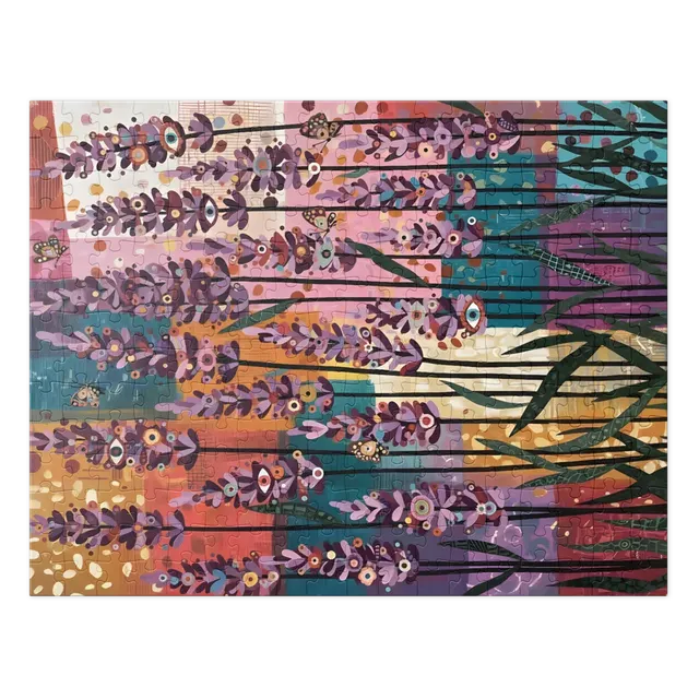 Patchwork Lavender | Jigsaw Puzzles