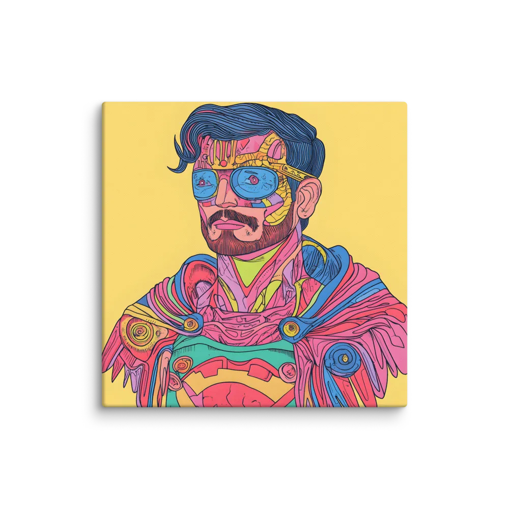 Inner Mechanics Portrait 
 Canvas | 30″x 30″