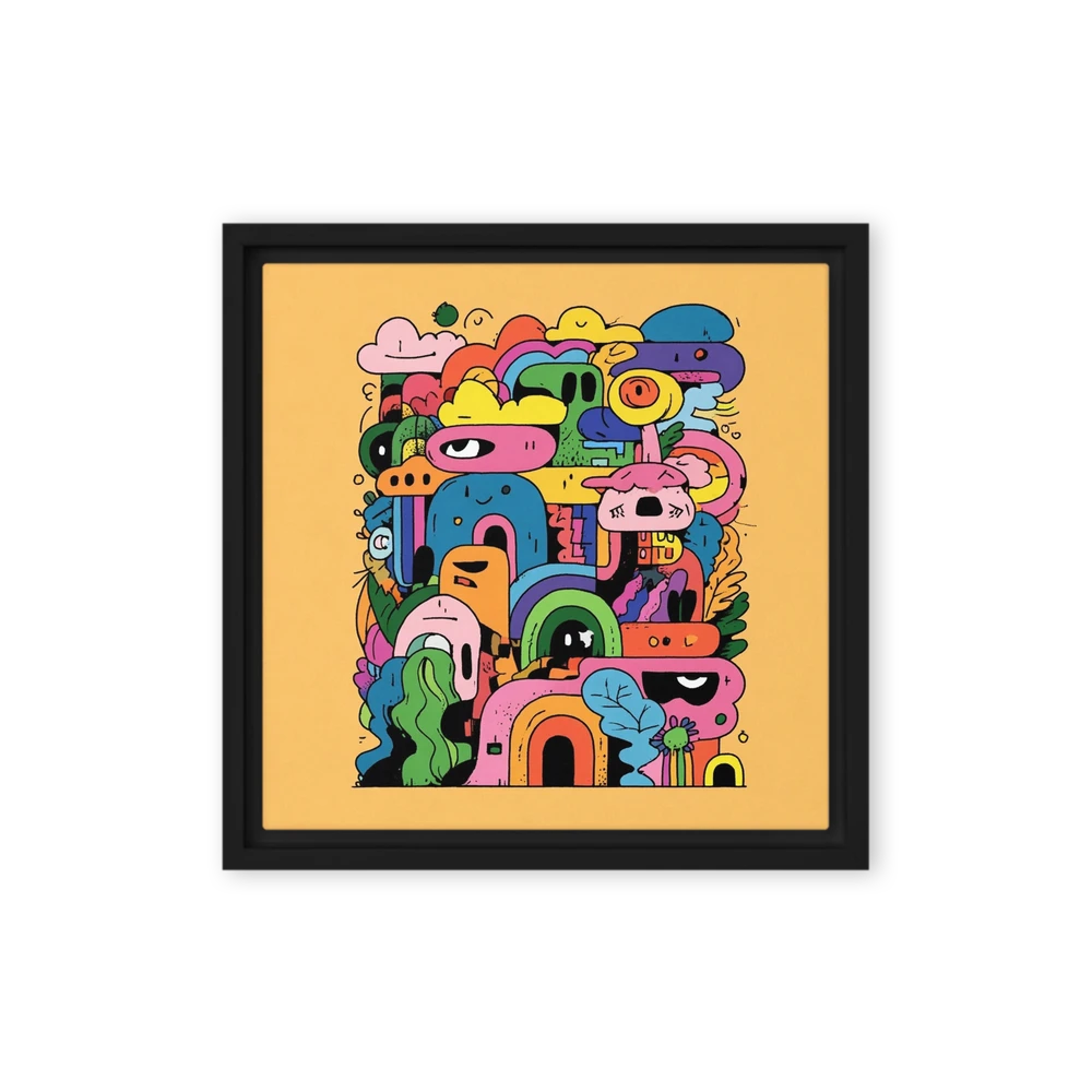 Monster Mosaic | Art Print