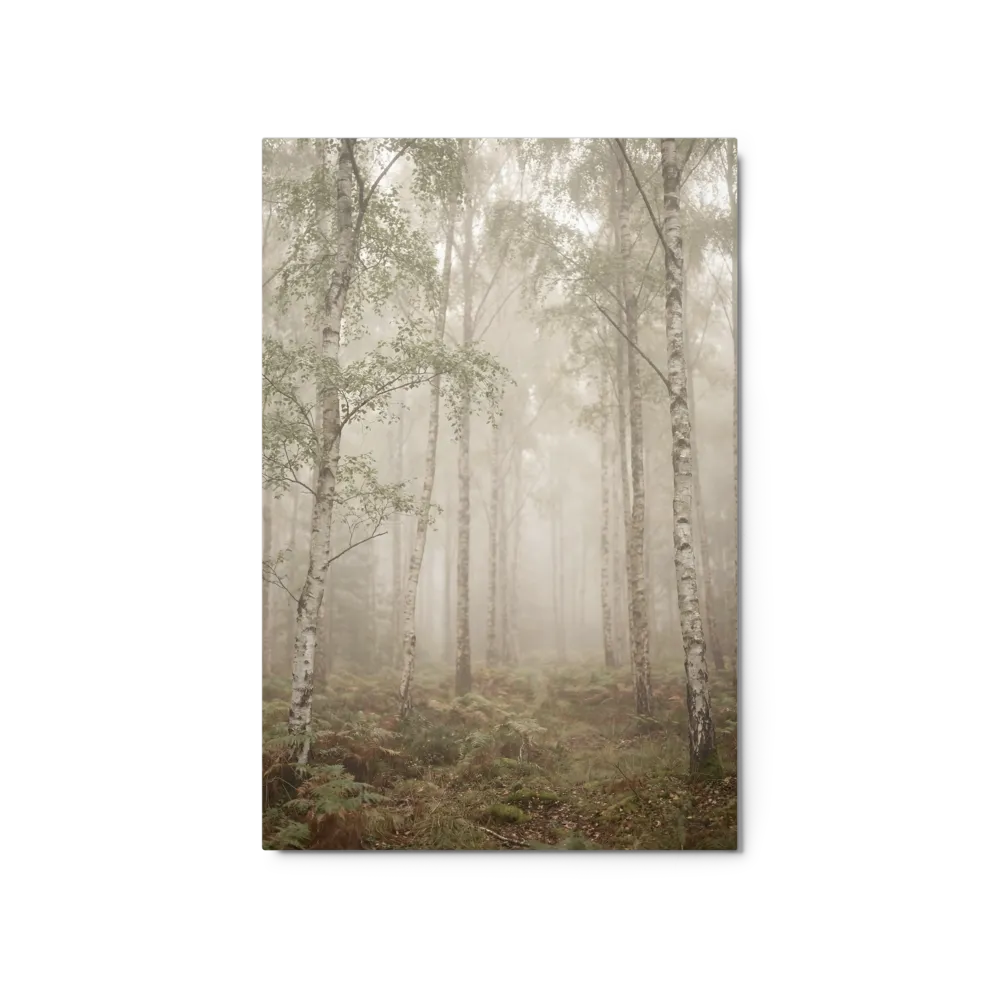 Misty Birchwood Path
