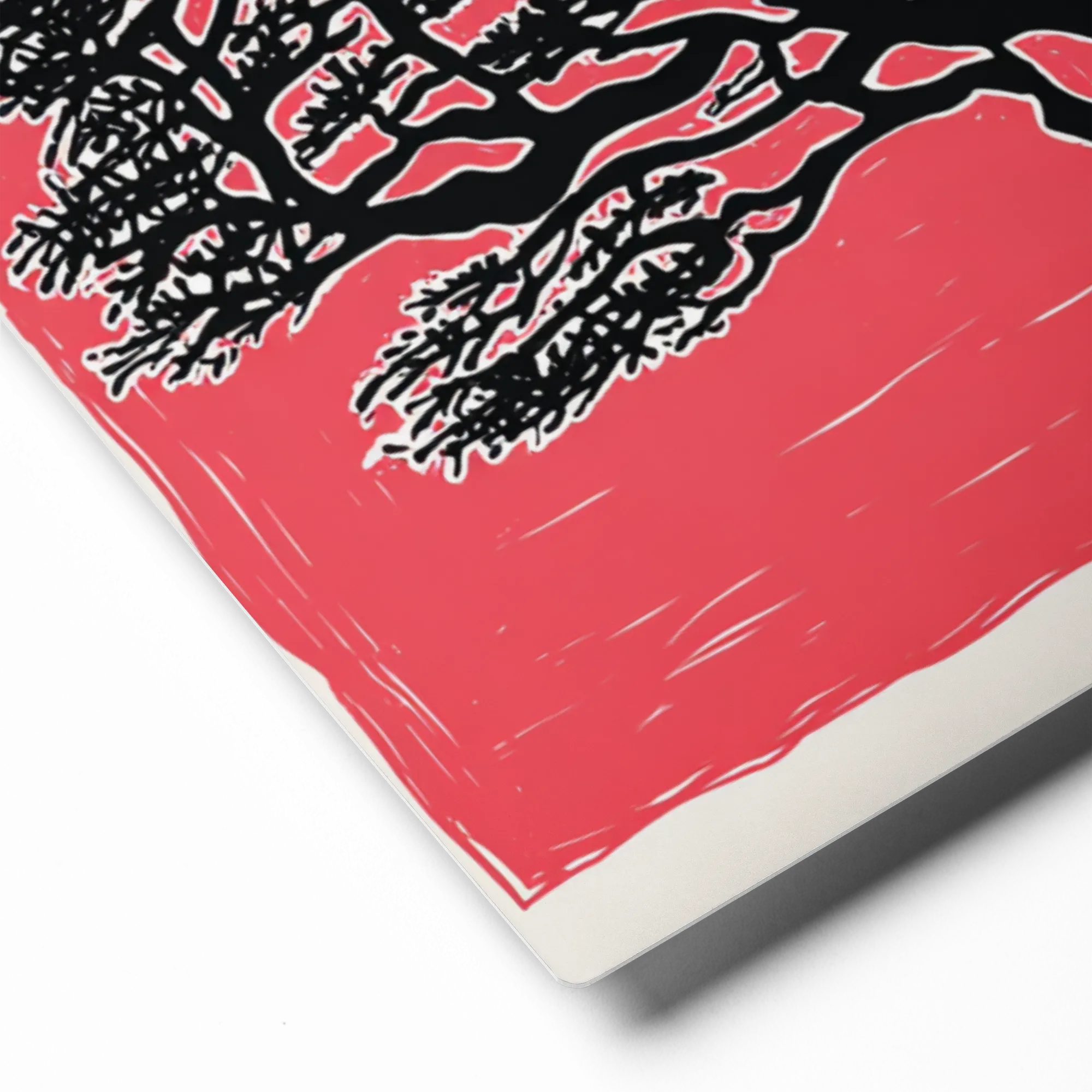 Coral Tree Linocut | Art Print