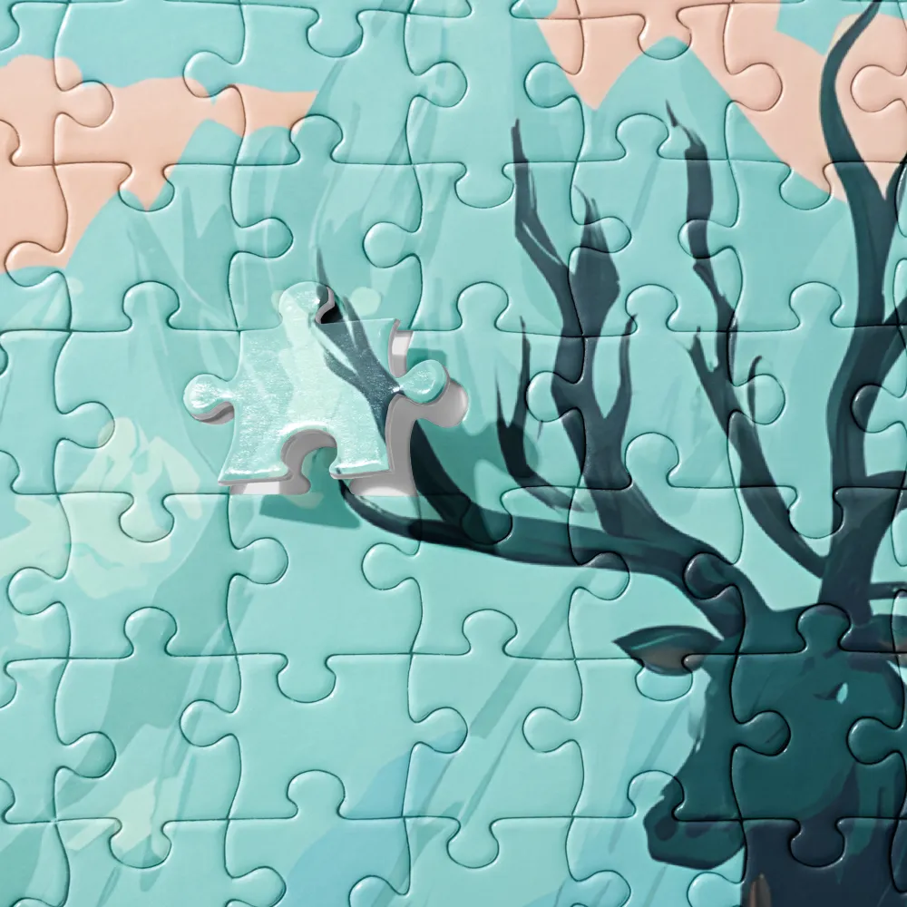 The Antlered Watch 
 Jigsaw Puzzle