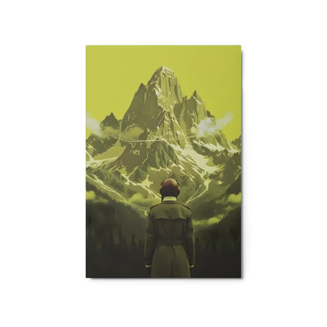 Ascent into the Yellow Mountains | Art Print