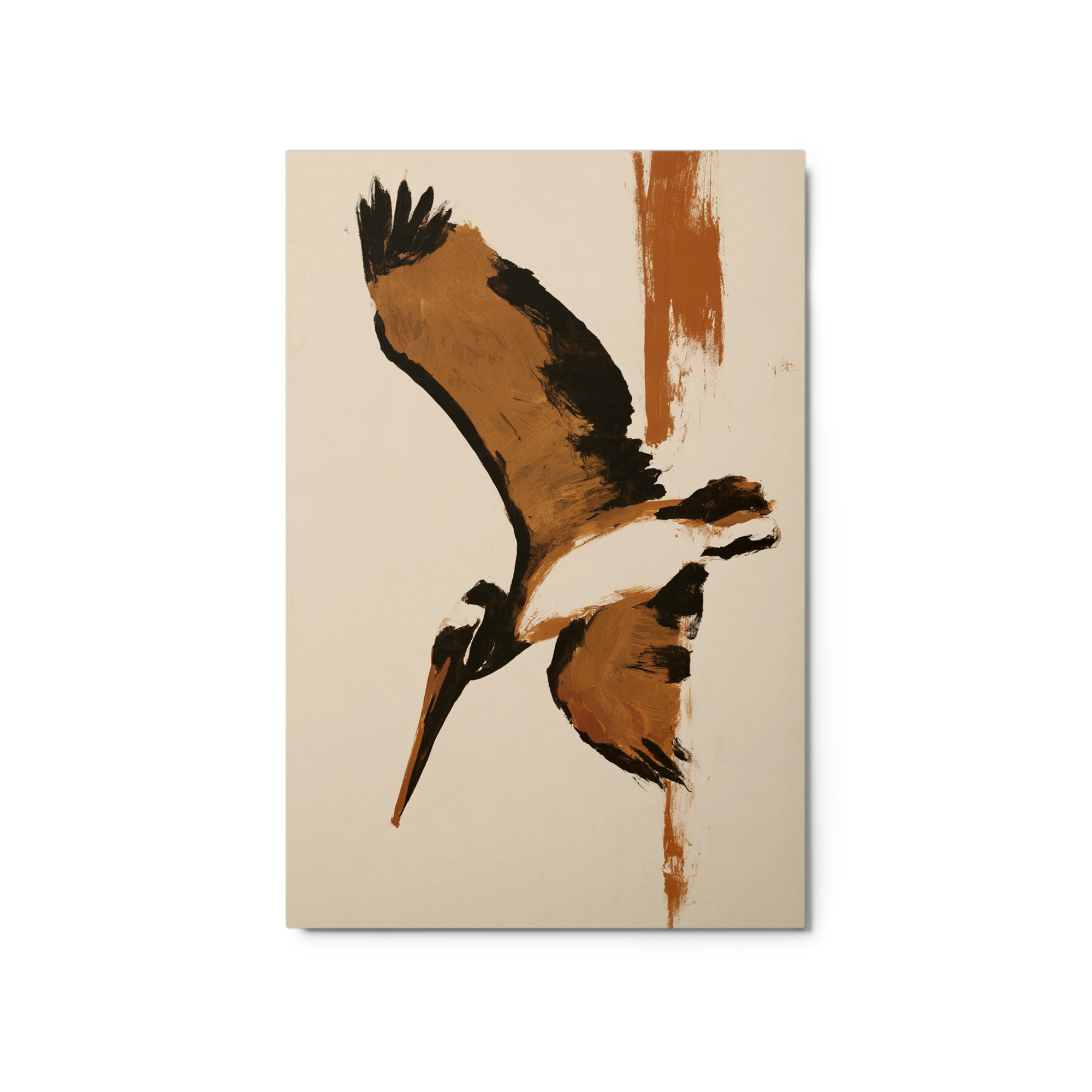 Pelican in Flight