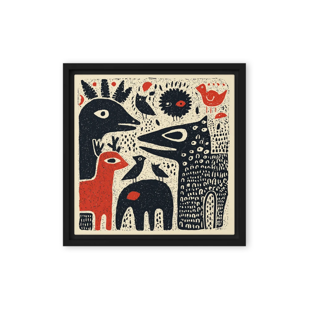 Primitive Forest Creatures | Art Print
