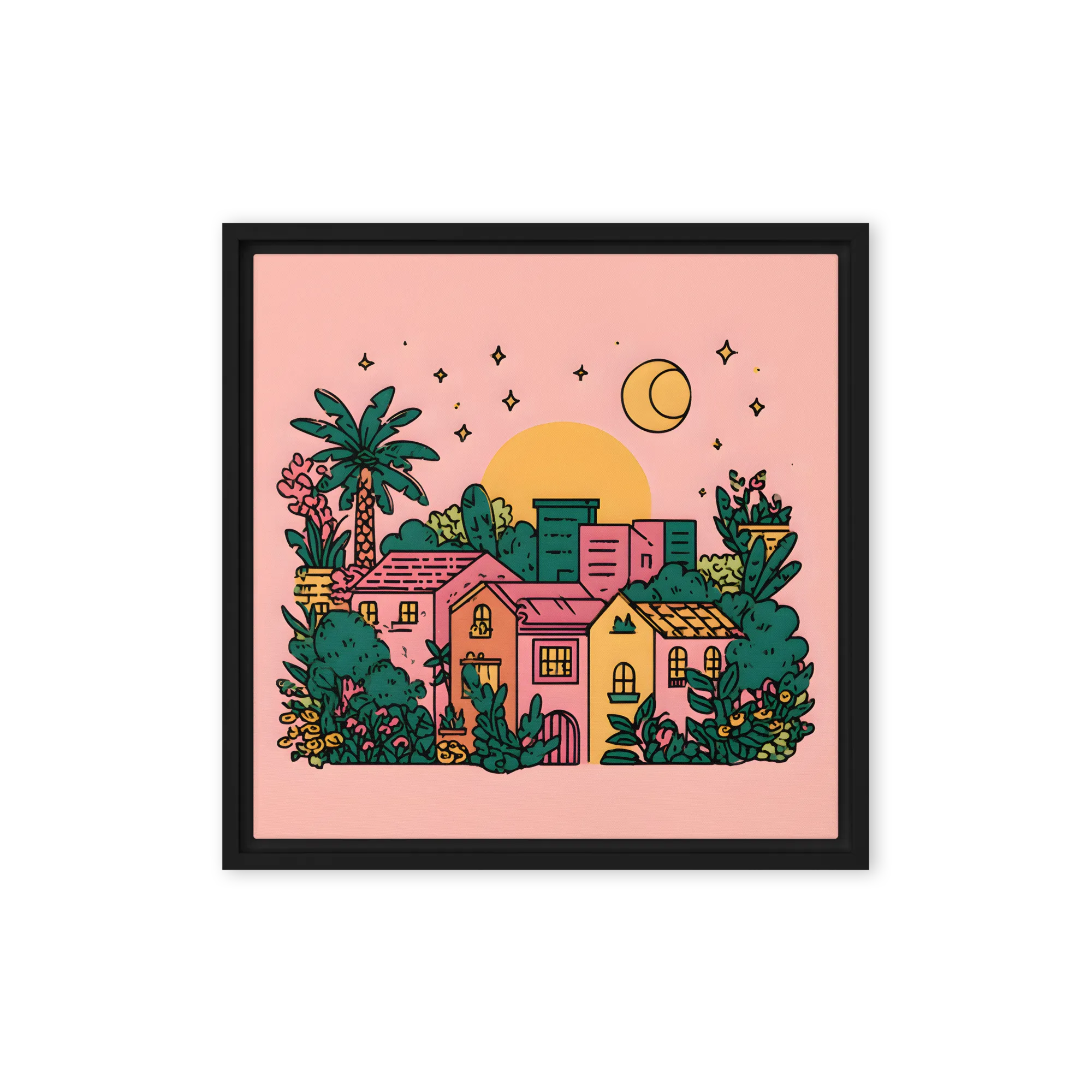 A Wall in Every Pink — Rose-Tinted