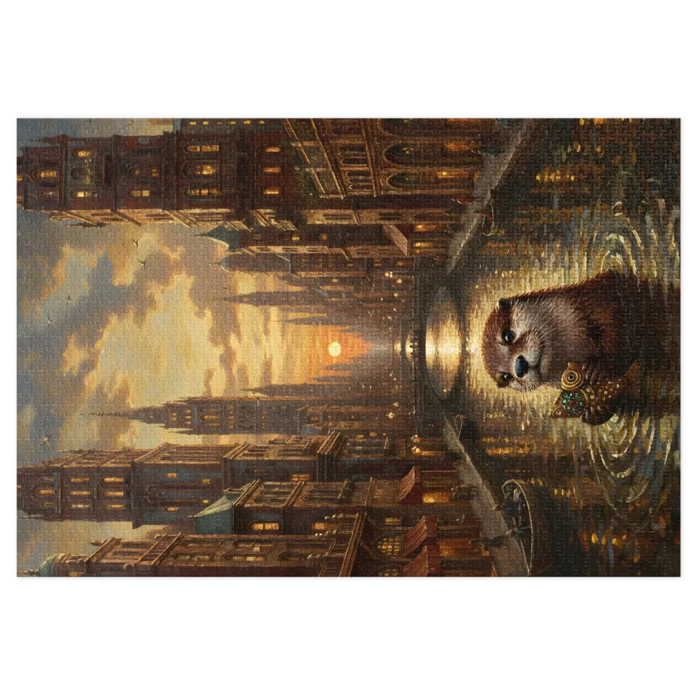 Otter of the Golden Canal | Jigsaw Puzzles