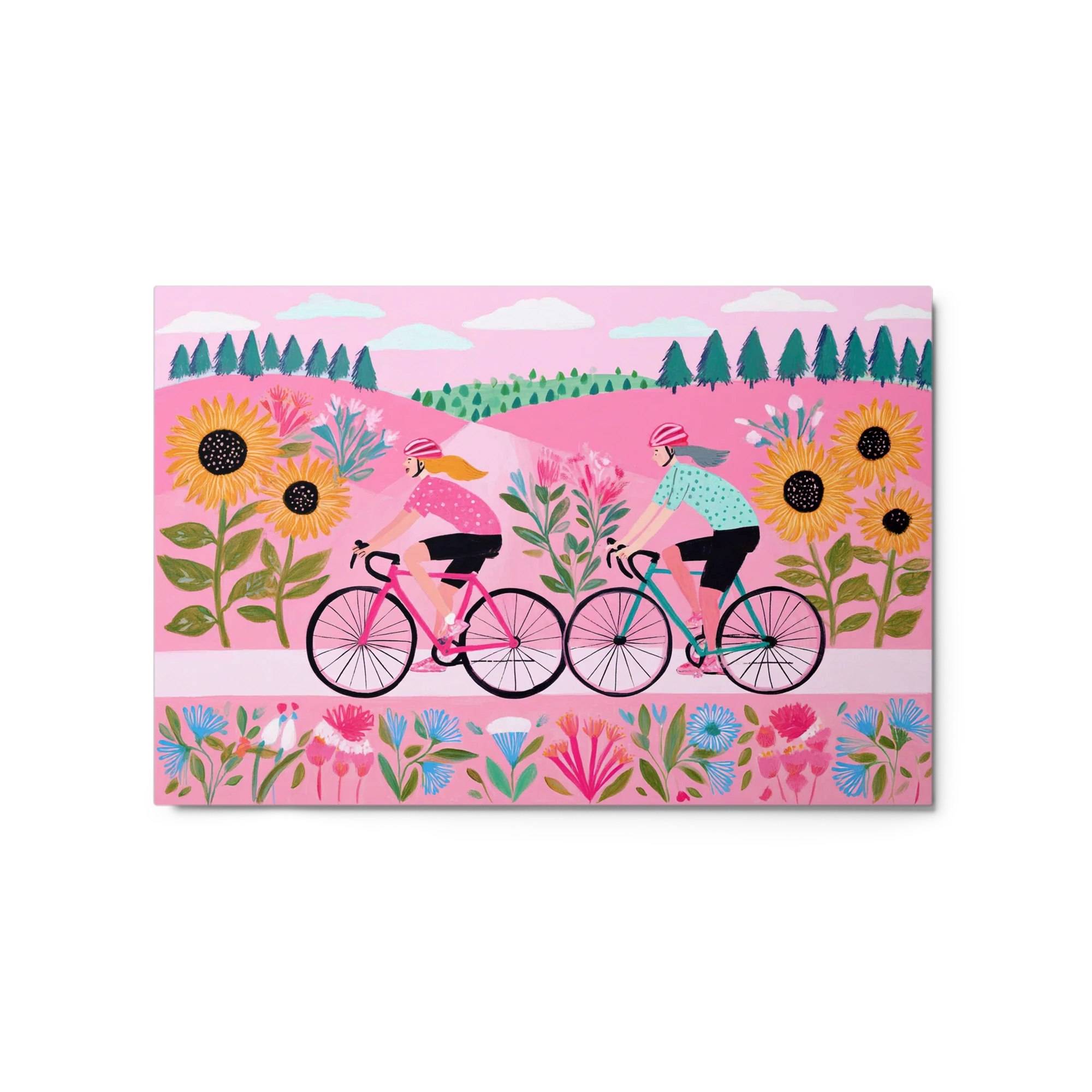 Pink Sunflower Ride