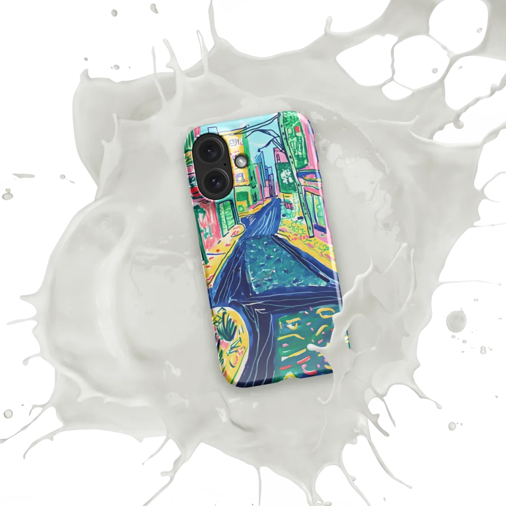 Fauvist City Alley 
 Samsung Galaxy S21 Ultra | Snap Case