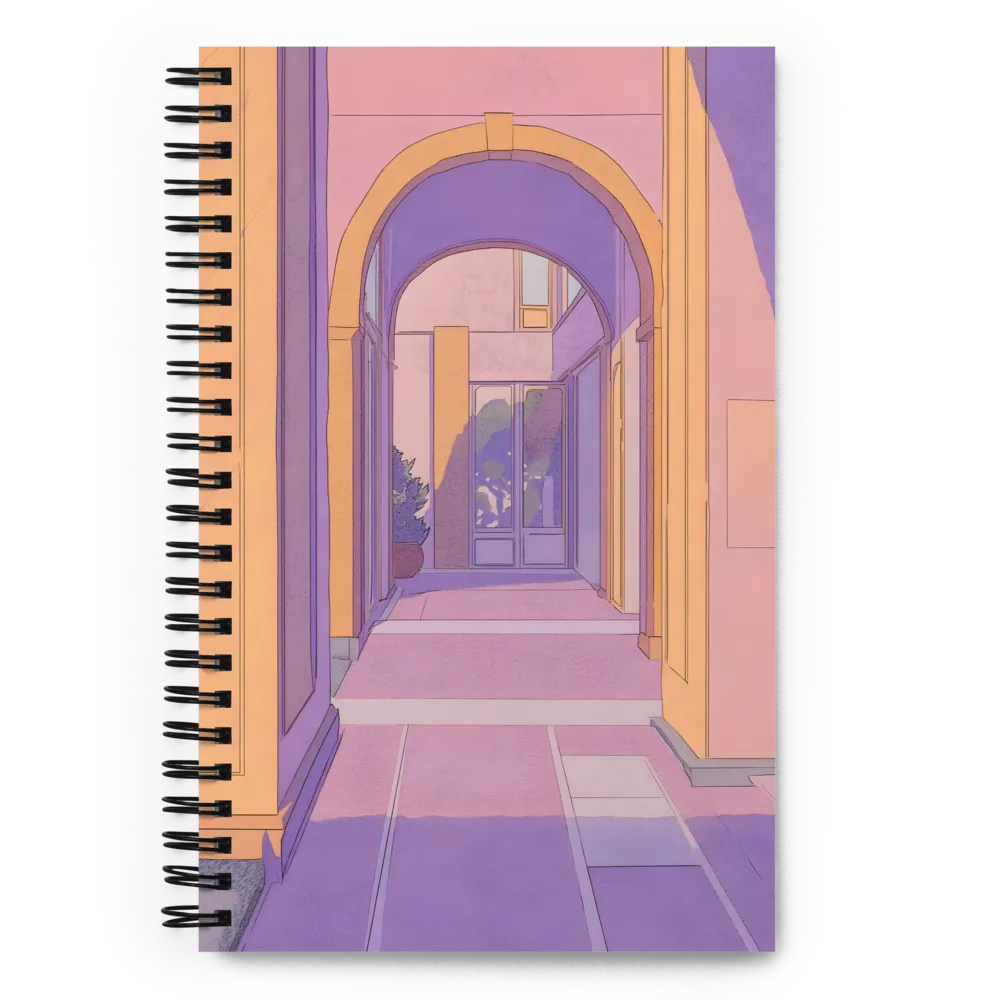 Twilight Archway 
 Spiral Notebook | 140 pages