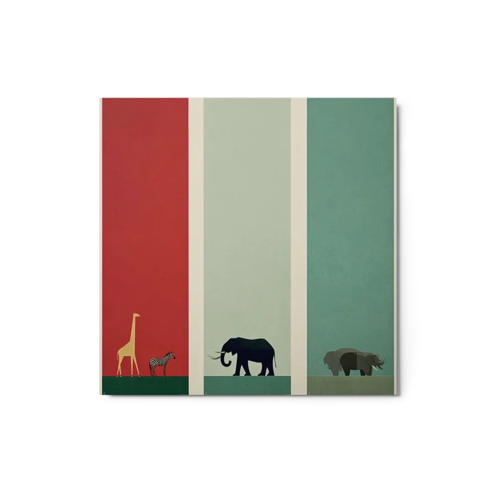 Safari Animal Triptych | Art Print