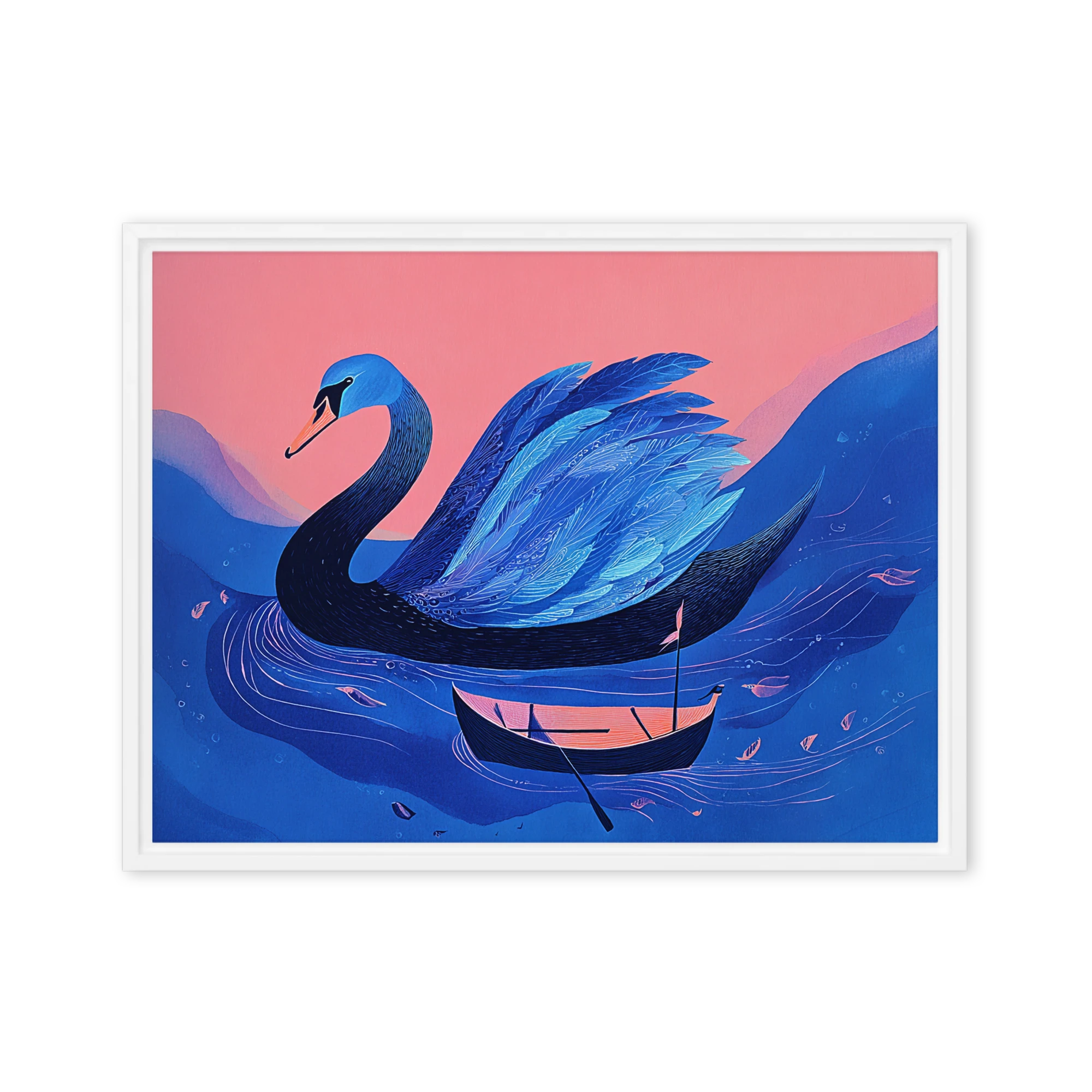 The Blue Swan | Art Print