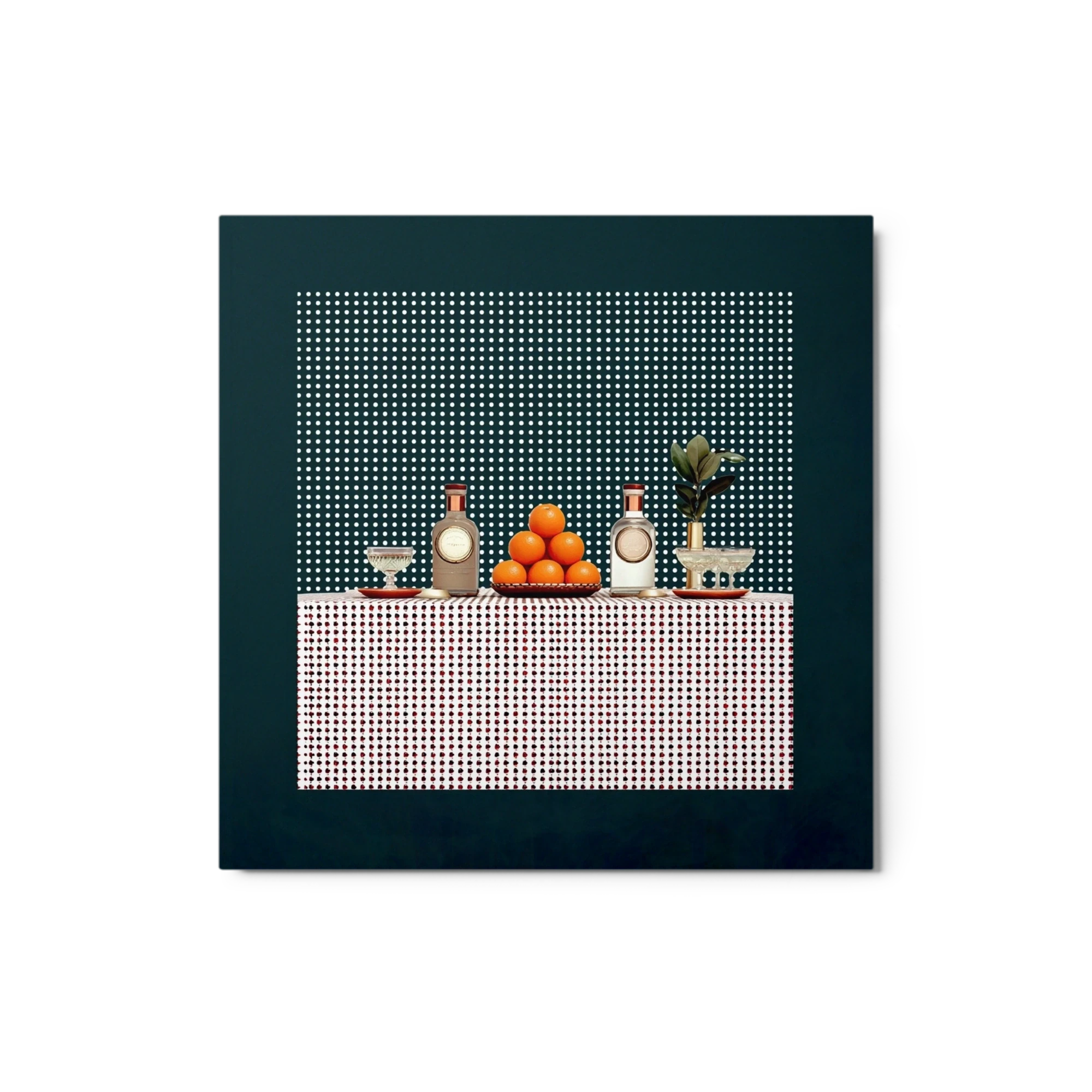 Aperitif and Oranges Still Life