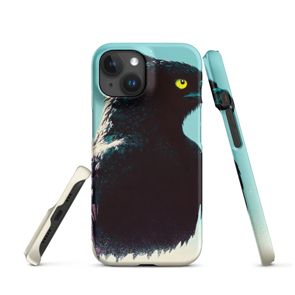 Stylized Hawk Digital Illustration | Phone Case