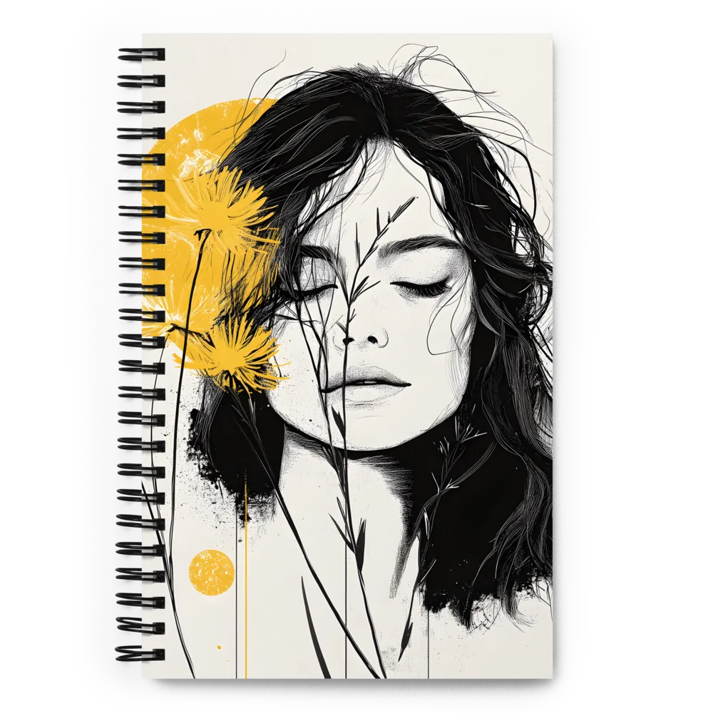 Floral Serenity 
 Spiral Notebook | 140 pages