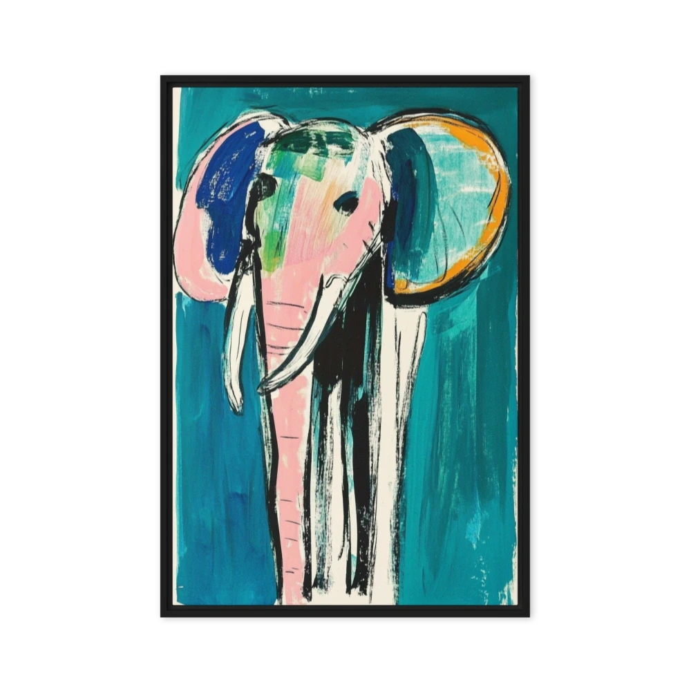 Abstract Elephant Painting