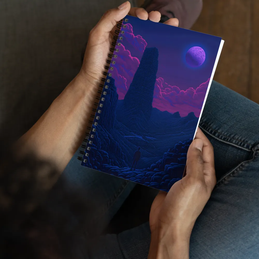 Echoes of the Monolith 
 Spiral Notebook | 140 pages