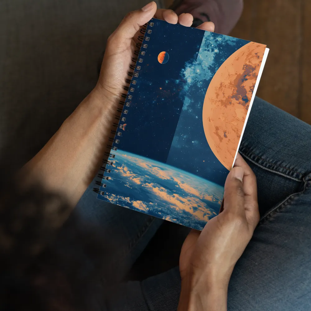 Interstellar Divide 
 Spiral Notebook | 140 pages