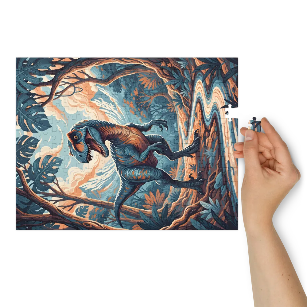 Raptor by the Stream | Jigsaw Puzzles