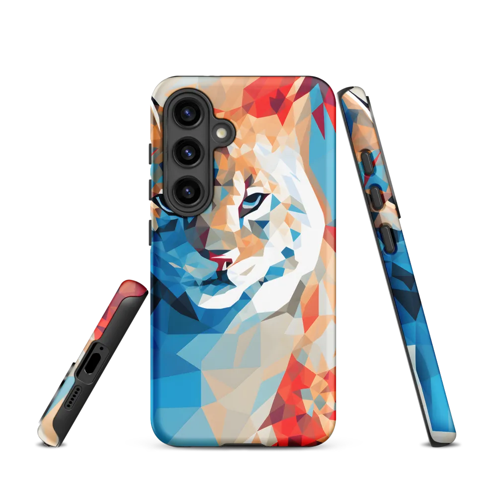 Geometric Lynx Illustration | Phone Case