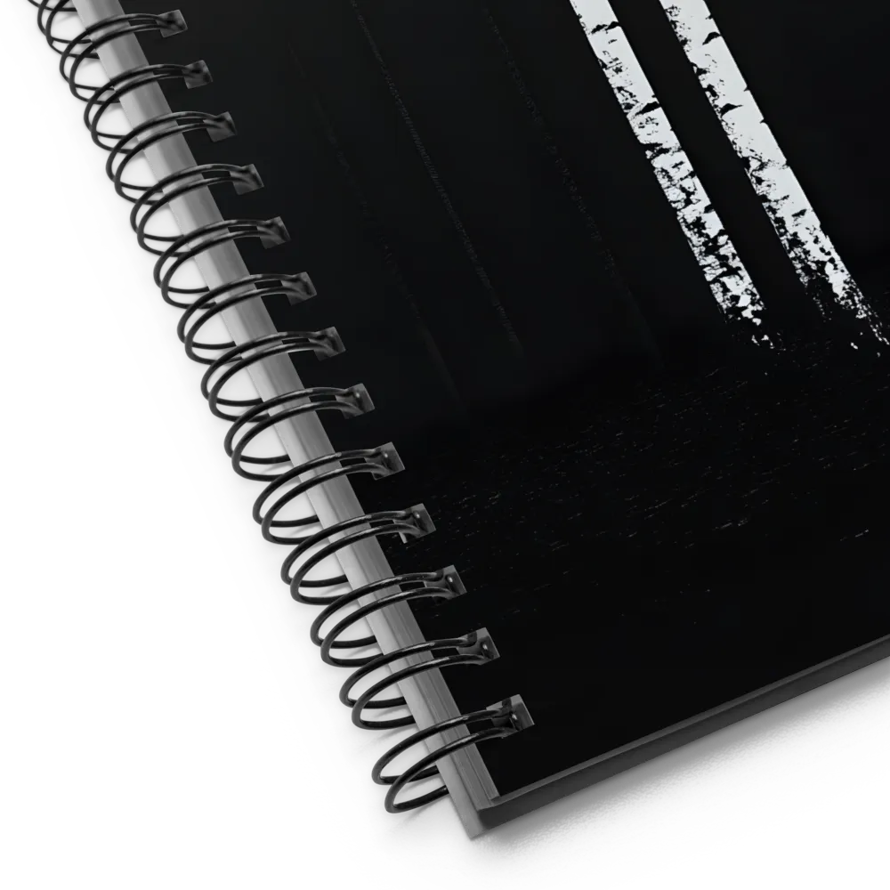 Silent Forest Birches 
 Spiral Notebook | 140 pages
