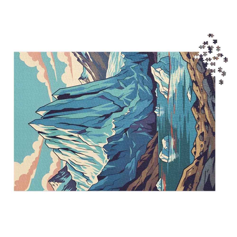 Ice Peaks Reflection