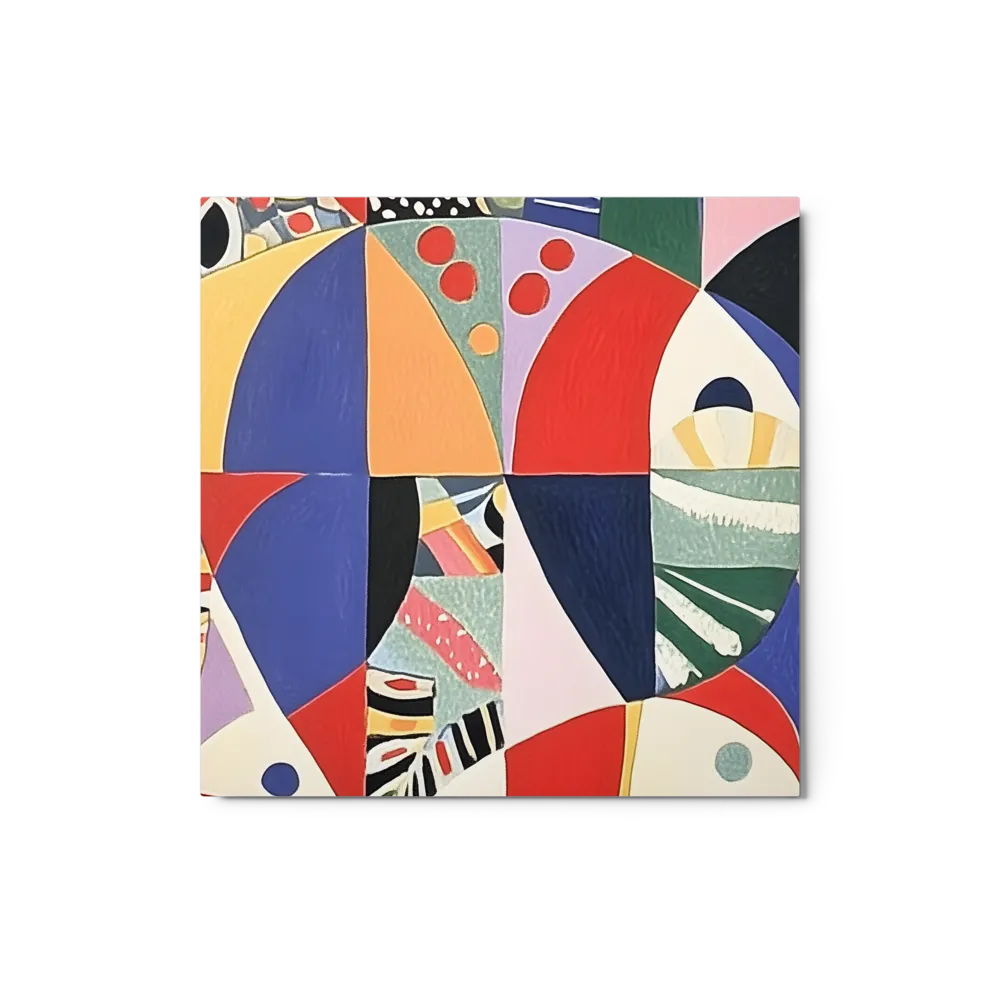 Abstract Mosaic of Colors | Art Print