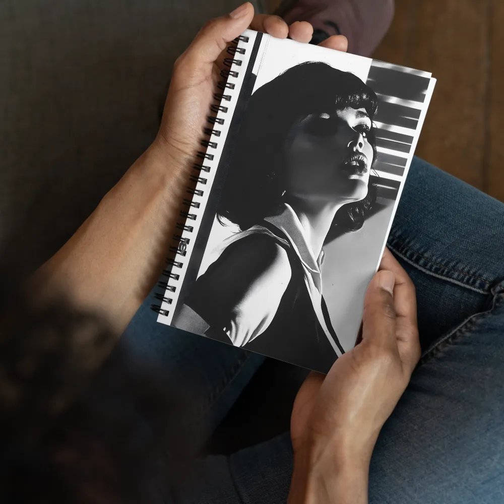 Noir Gaze 
 Spiral Notebook | 140 pages