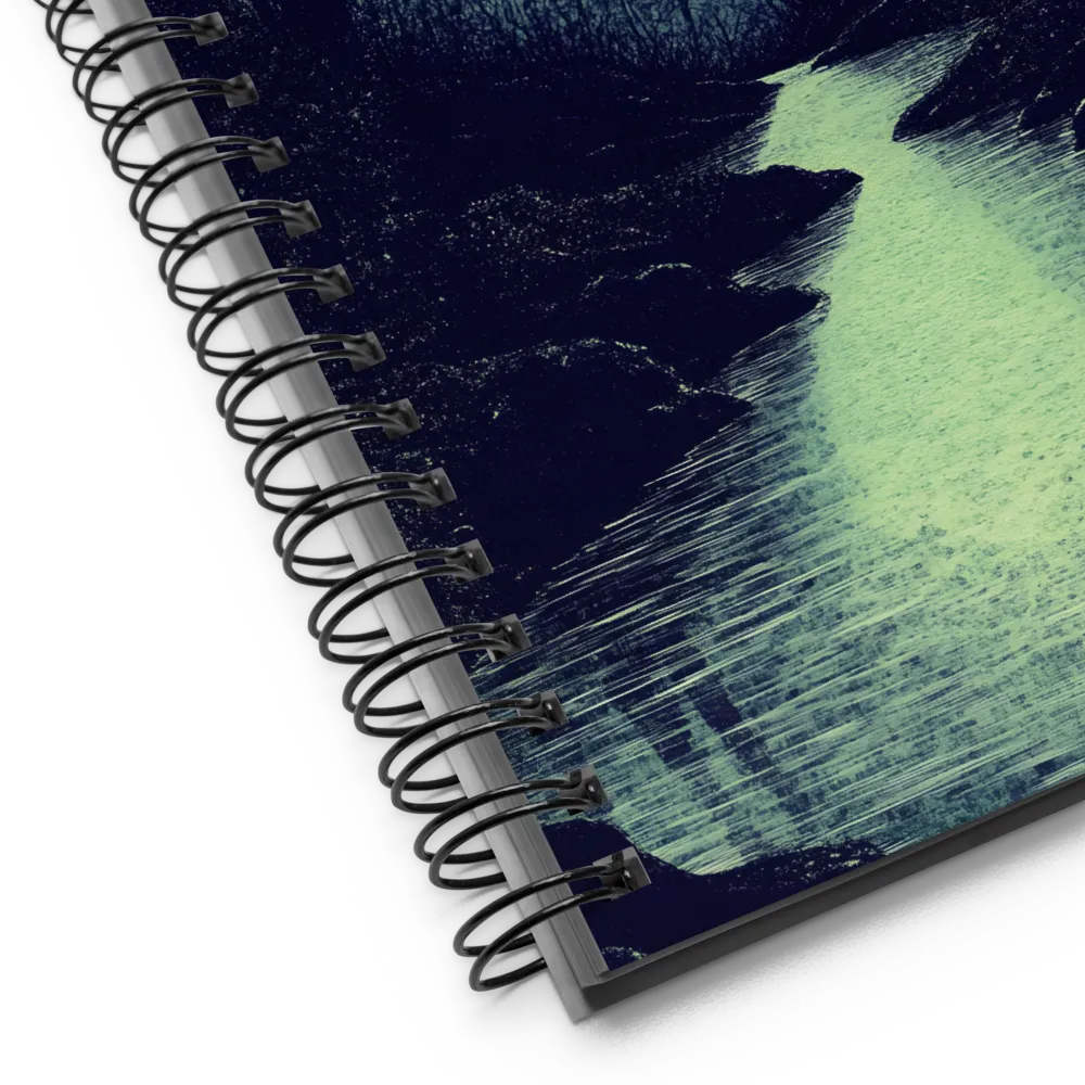 Enchanted Forest Stream 
 Spiral Notebook | 140 pages