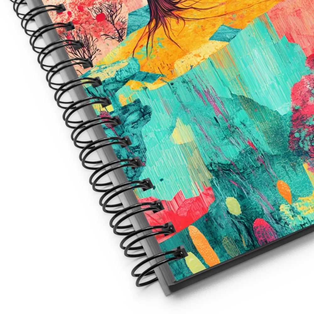 The Wanderer's Vivid Dream 
 Spiral Notebook | 140 pages