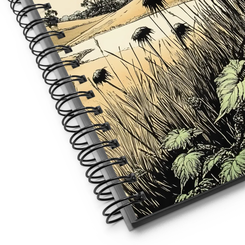 Whispers of Serenity | Spiral Notebook