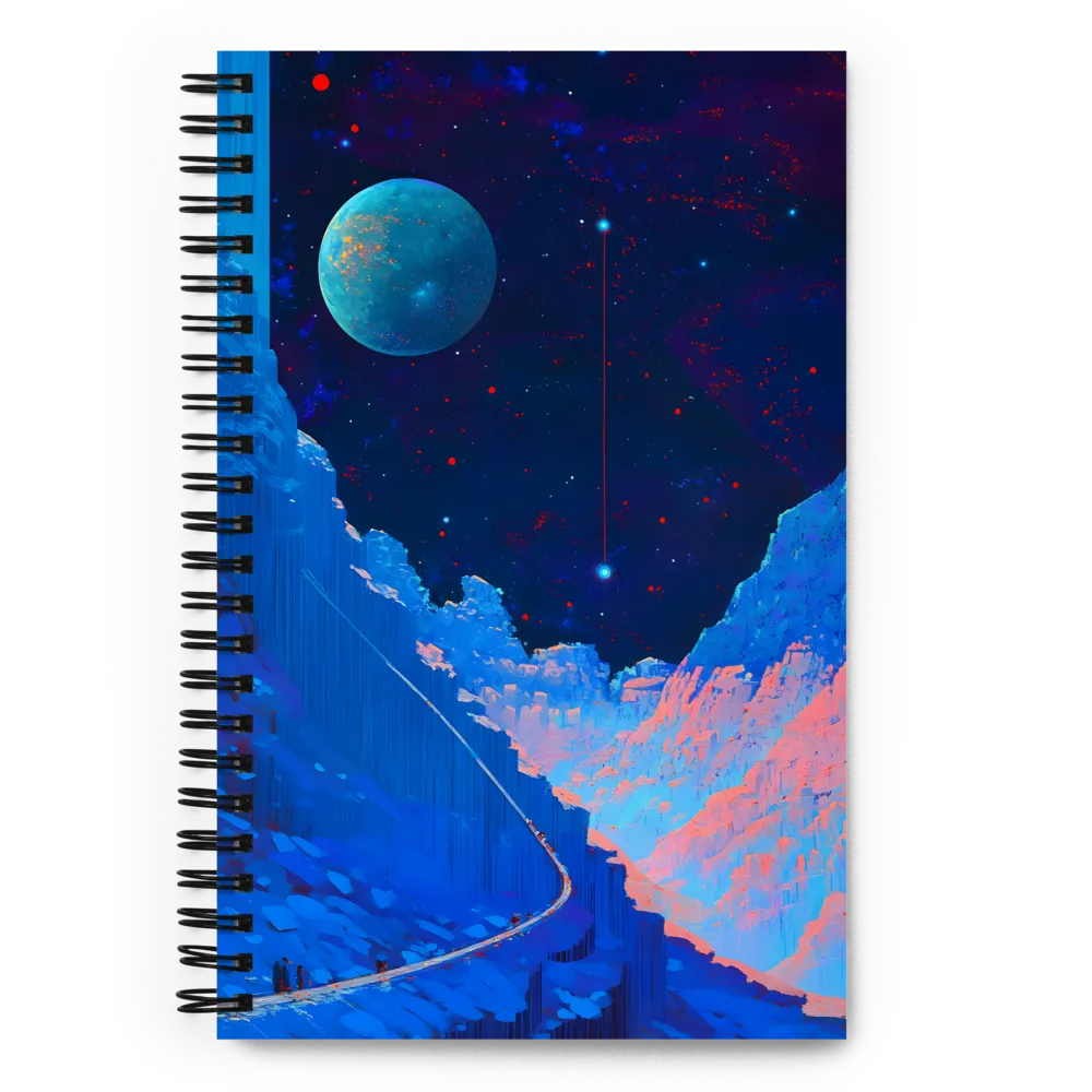 Cosmic Mountain Trek 
 Spiral Notebook | 140 pages