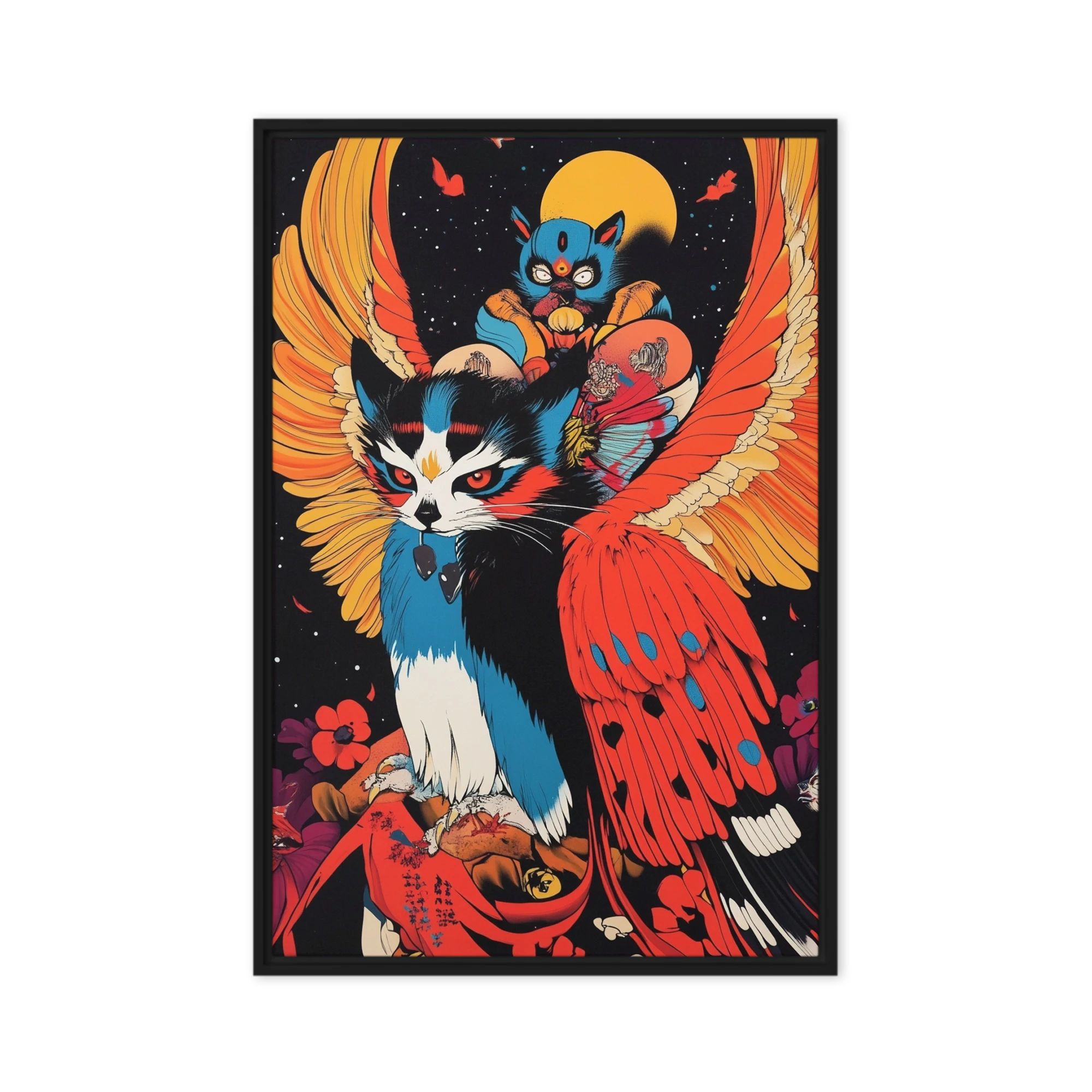 Celestial Feline Spirit | Art Print