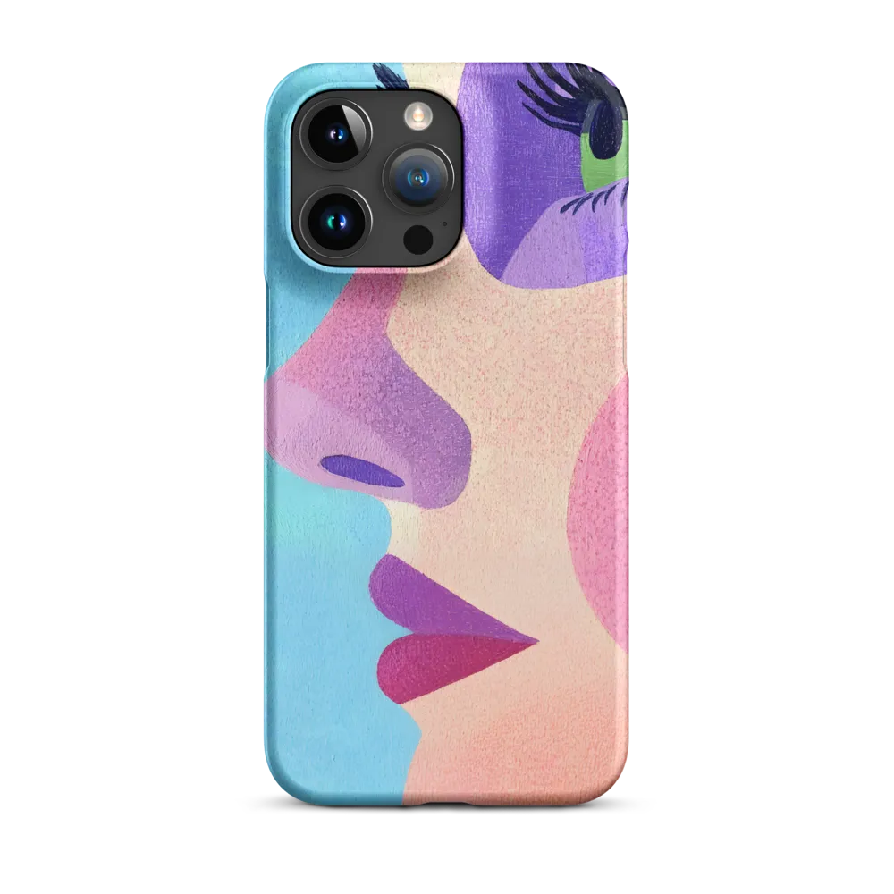 Modern Stylized Face Illustration | Phone Case