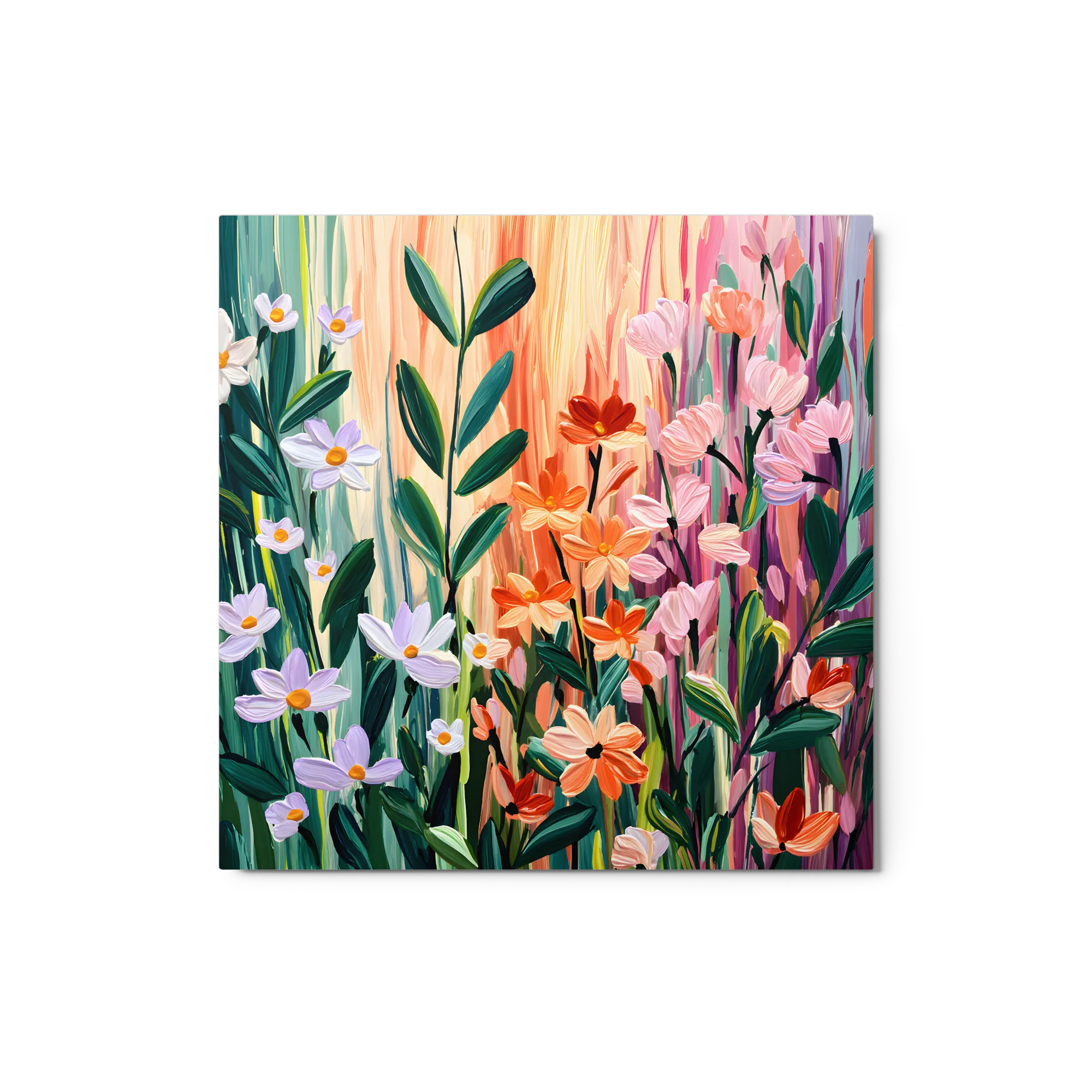 Flores Impasto Vibrantes