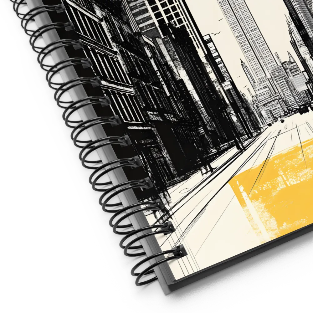 Urban Sketch: Empire Street 
 Spiral Notebook | 140 pages