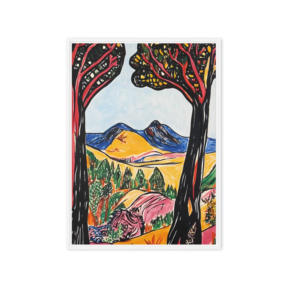 Fauvist Landscape 
 Canvas | 26″x 26″
