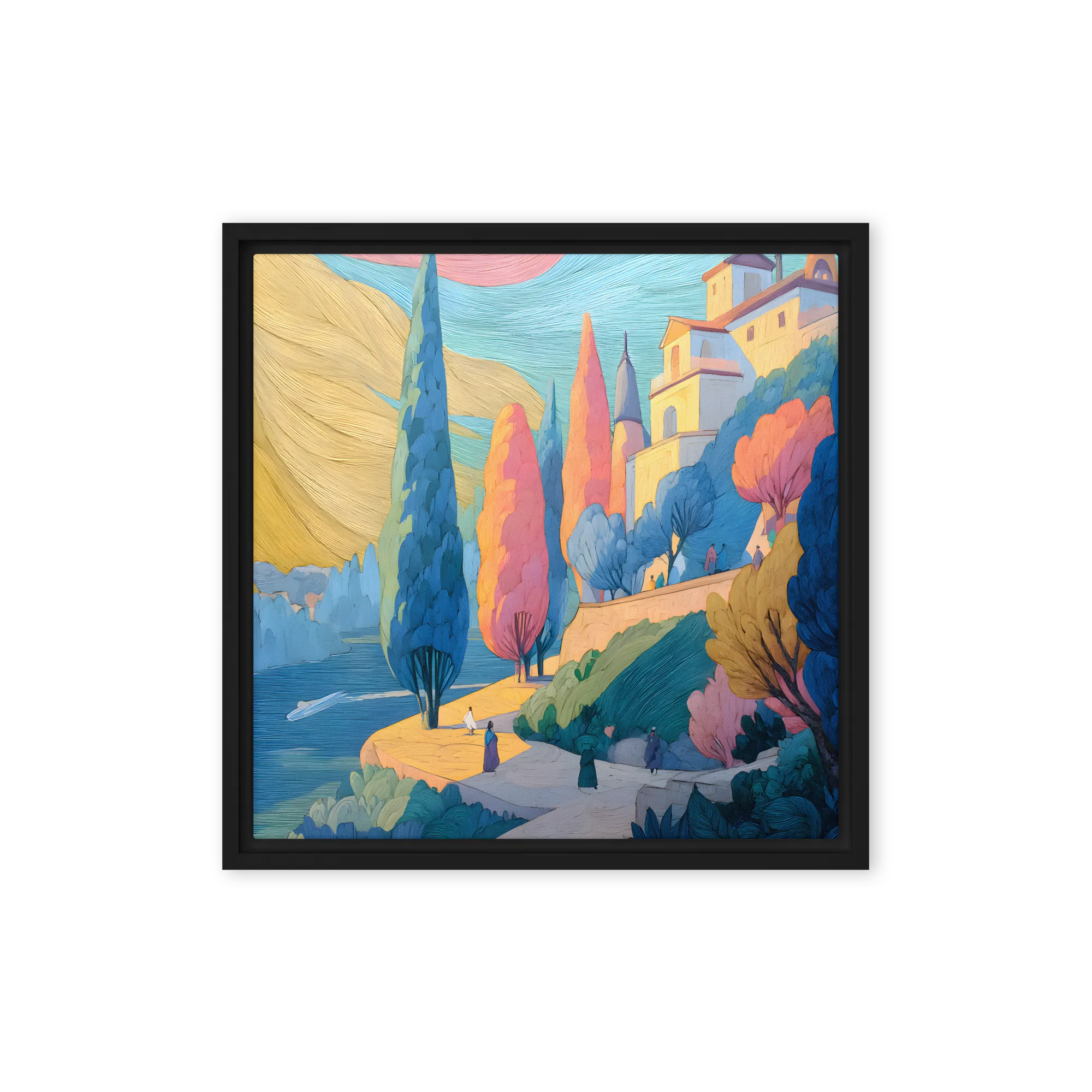 Pastel Brushdream Wall Art for Serene Spaces — Serene Pastels
