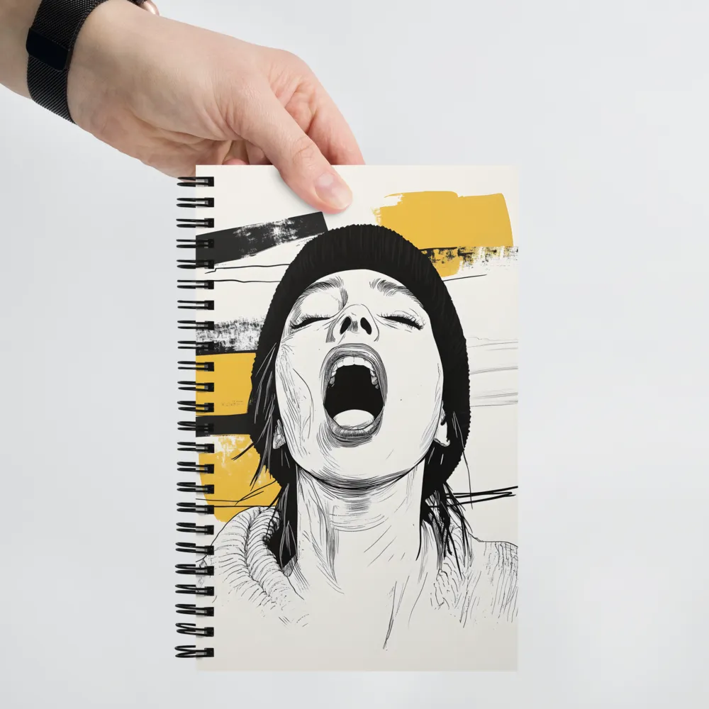 The Scream of Expression 
 Spiral Notebook | 140 pages