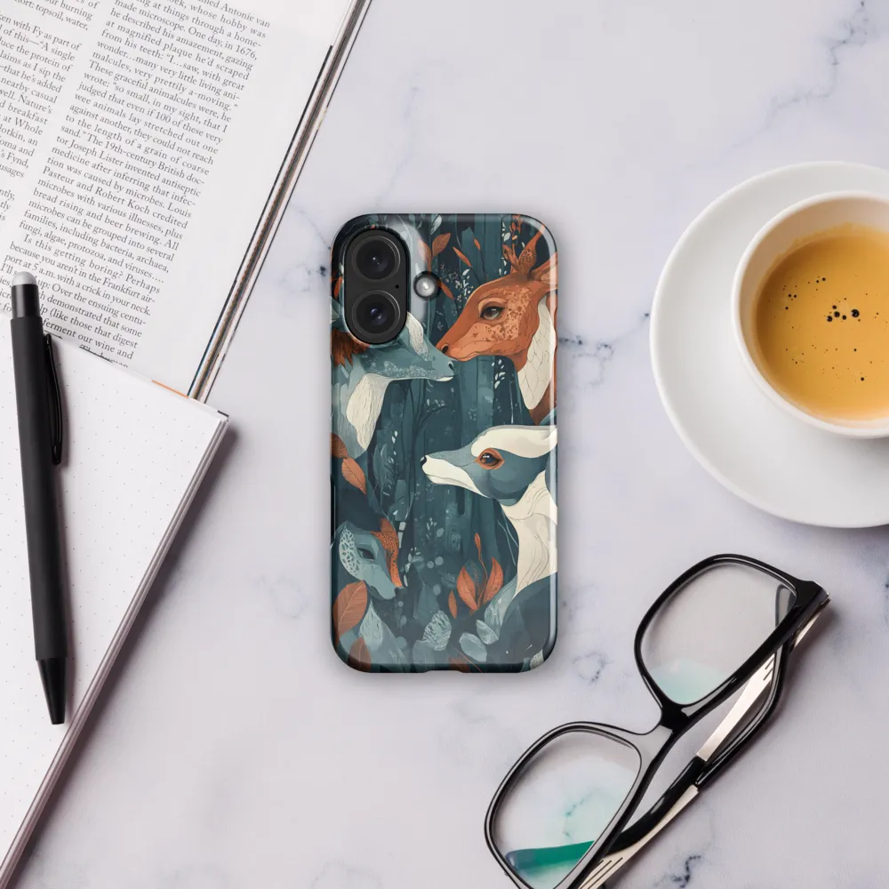 Forest Deer Connection 
 Samsung Galaxy S10 | Snap Case
