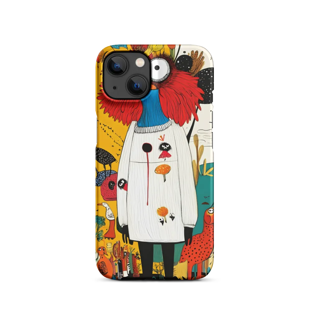 Quirky Bird-Inspired Character | Phone Case