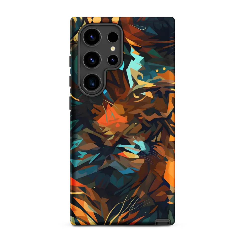 Abstract Tiger Portraits | Phone Case