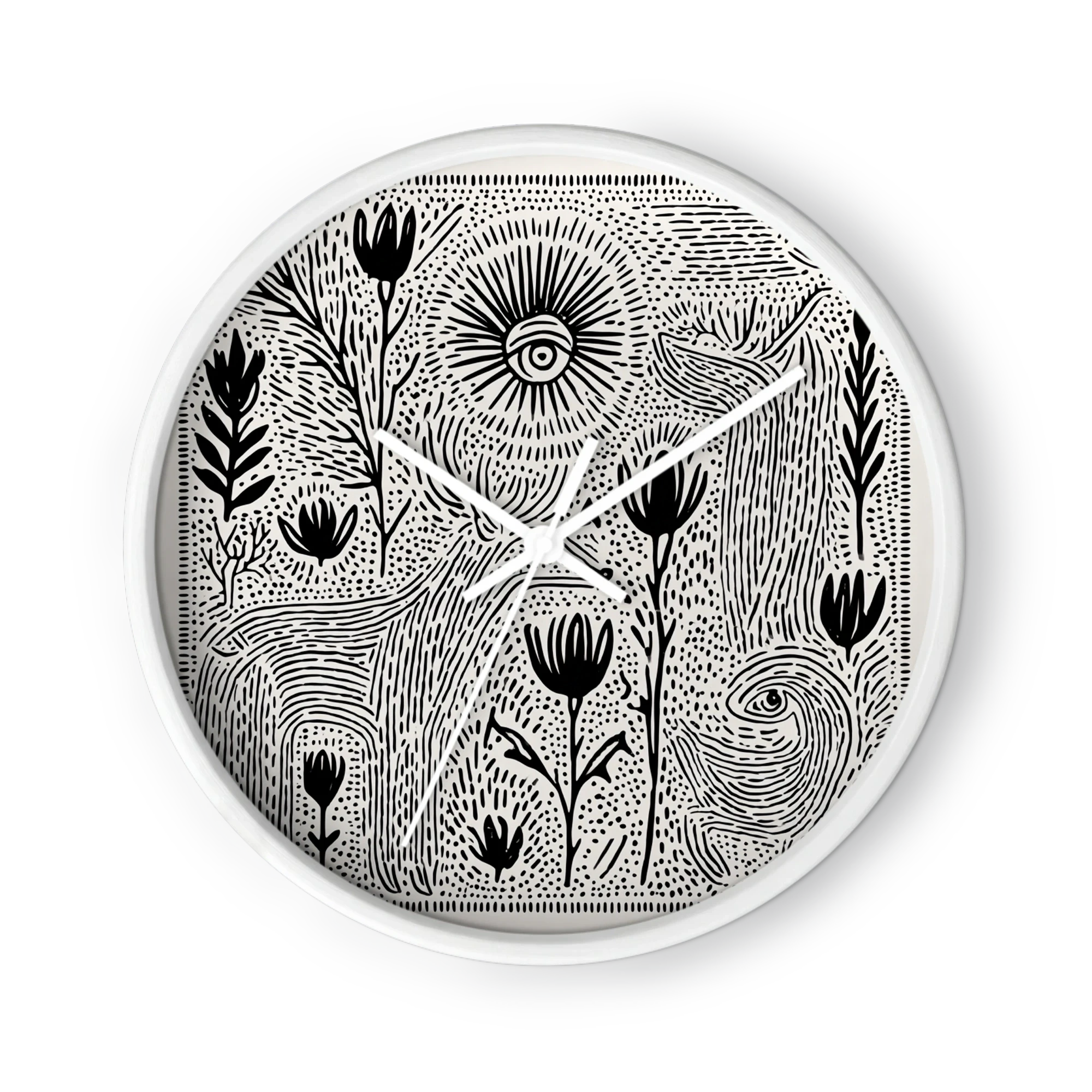 Celestial Stag Linocut