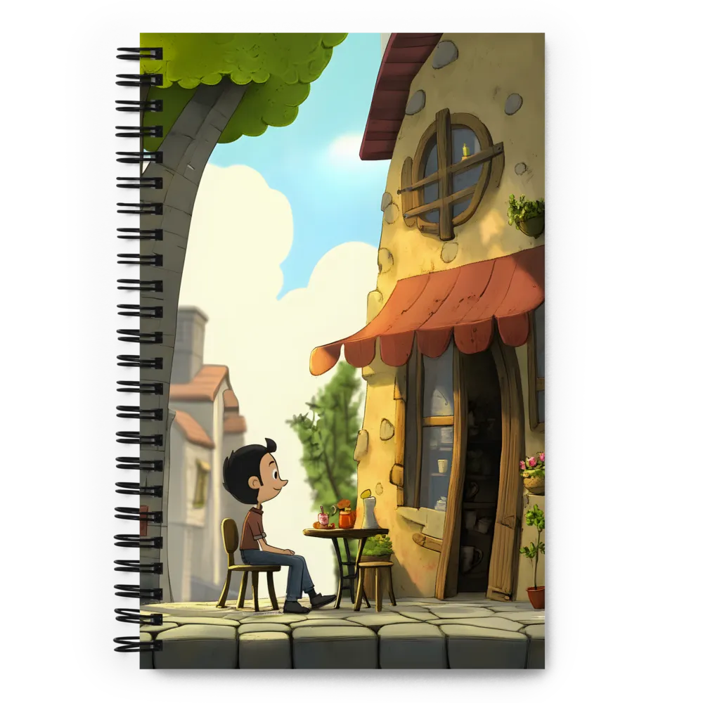 Cafe Daydream 
 Spiral Notebook | 140 pages